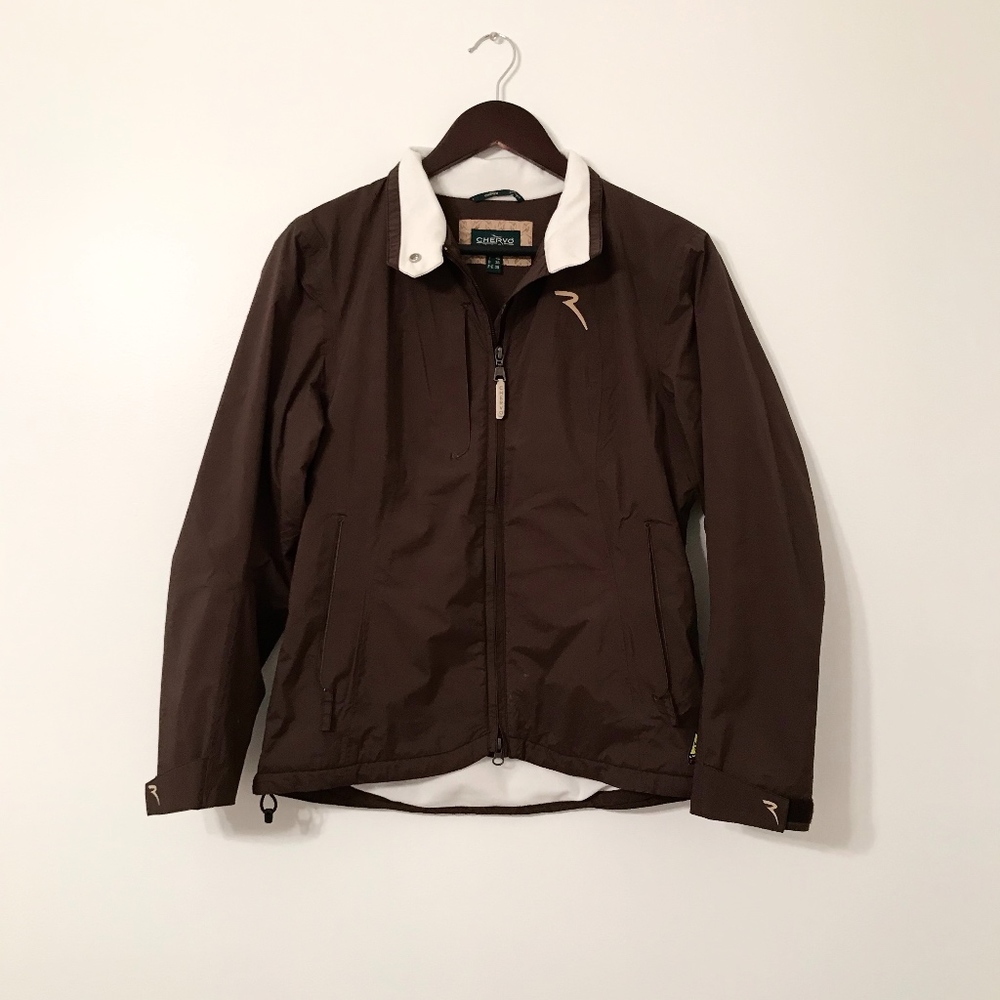 Brown Chervò Golf Jacket